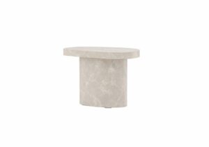 Marmorbord i Vitt, Elegant och Modern Design för Sovrum och Vardagsrum.