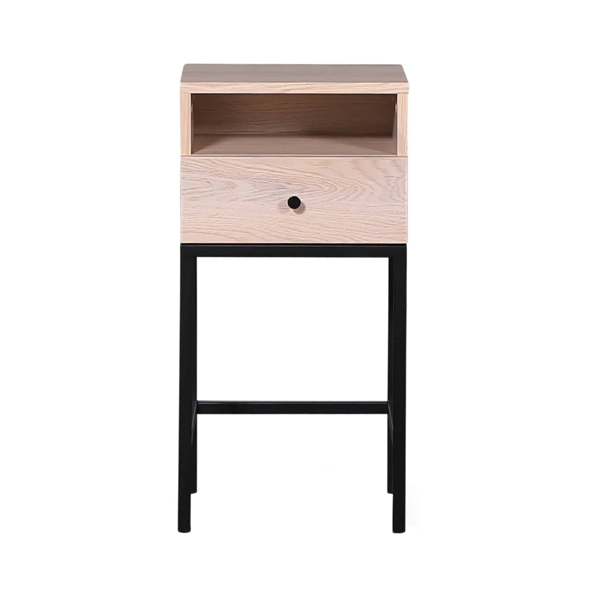 Höj- och sänkbar sängram i modern design för optimal sömnkomfort.