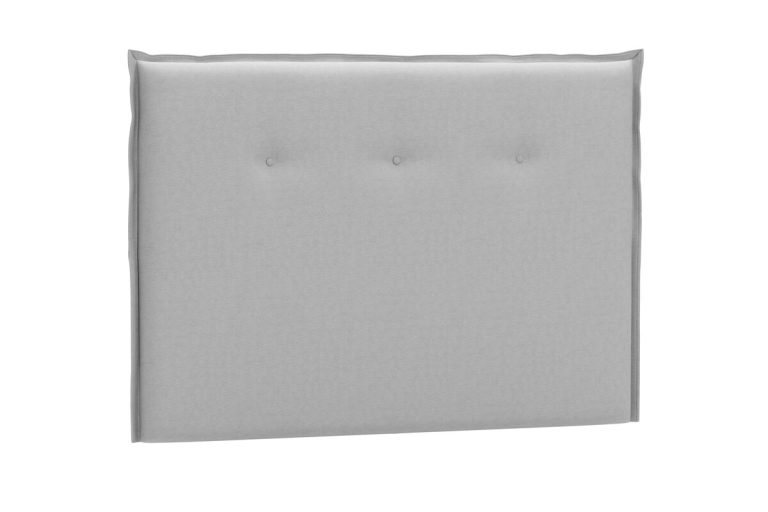 Sängram i modern design med stoppad huvudgavel för optimal komfort. Perfekt för moderna sovrum.