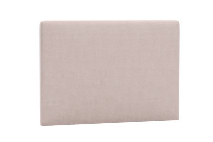 Sänggavel i tyg för elegant och bekväm sängstomme, tillverkad av Sängfabriken.