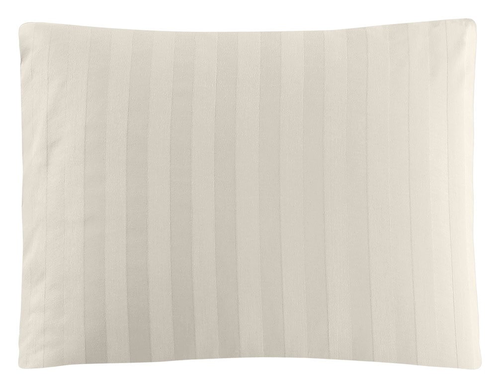 Ljuvligt bäddcosttäcke i naturlig, slät design för en skön sömn.