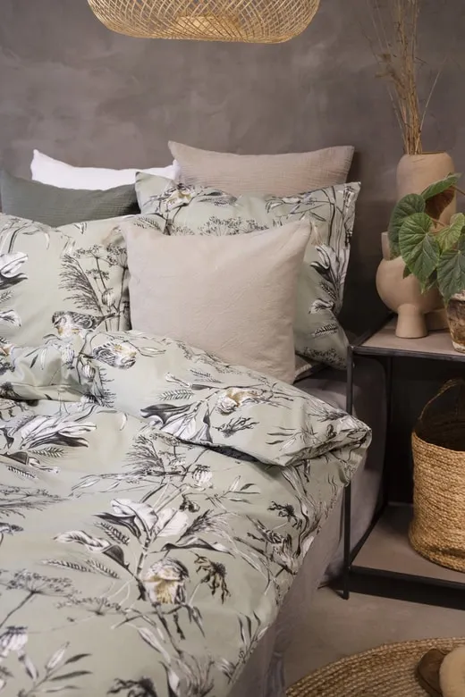 Linnen och sängkläder från Sängfabriken med naturskön design och ekologiska material.