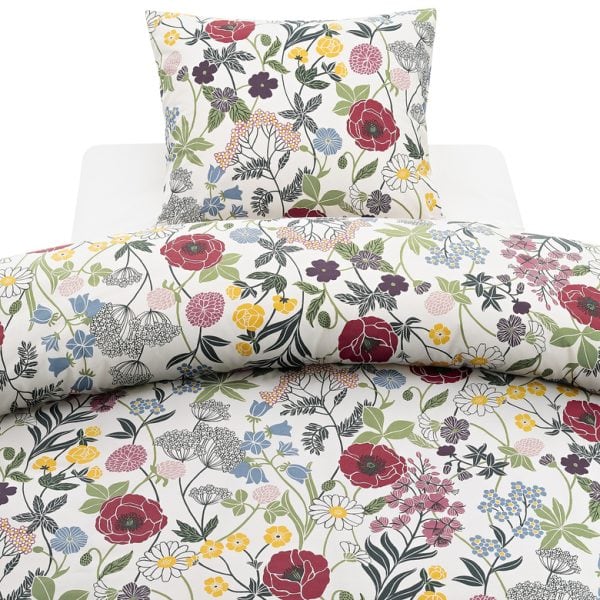 Färgglatt blomsterbäddsets set i Stockholm.