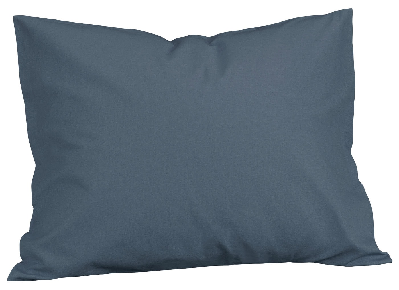 Mjuk sängkudde i marinblått för sovkomfort och stil.