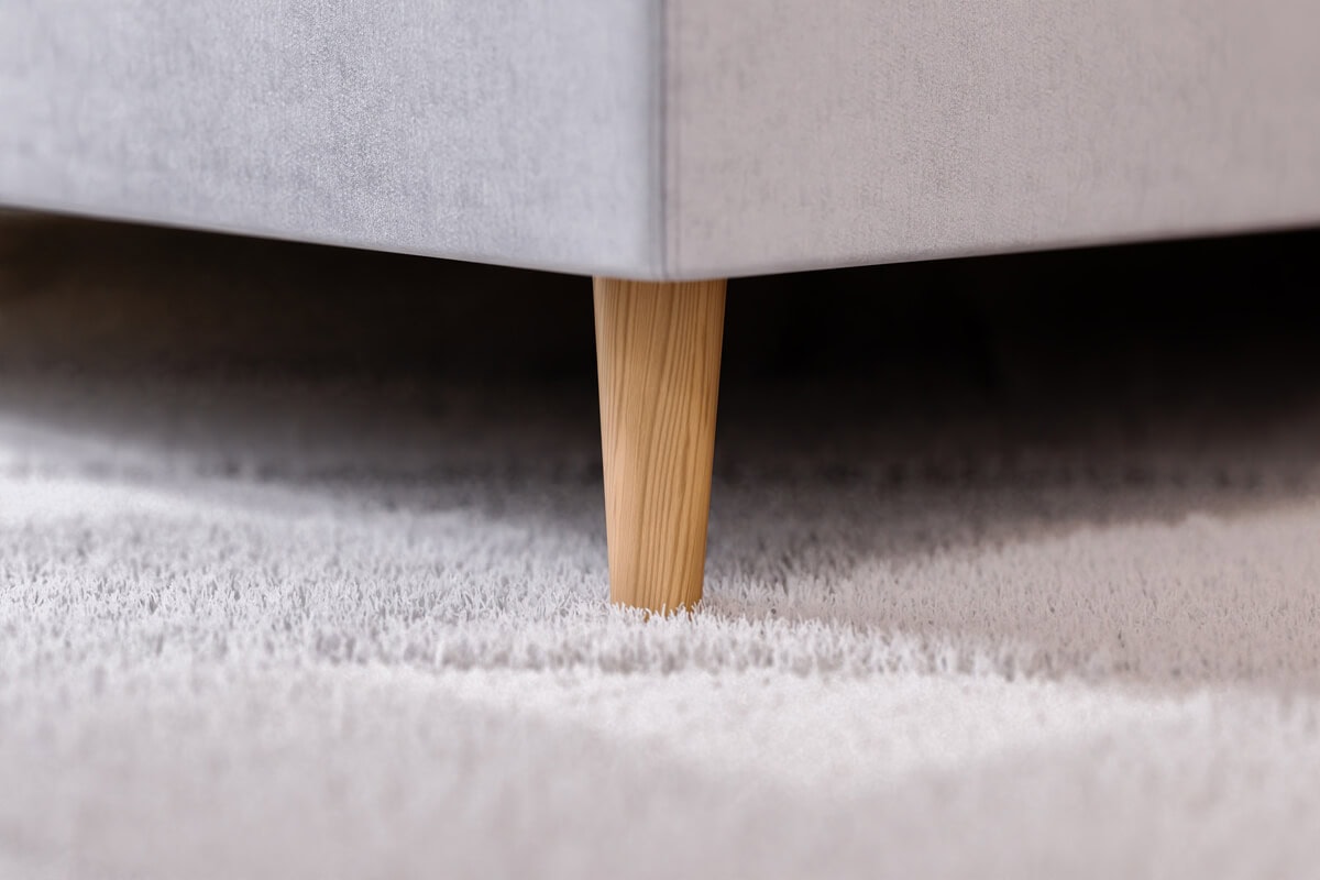 Sängfabriken, nära sängben och mjuk matta, fokus på kvalitet och komfort.