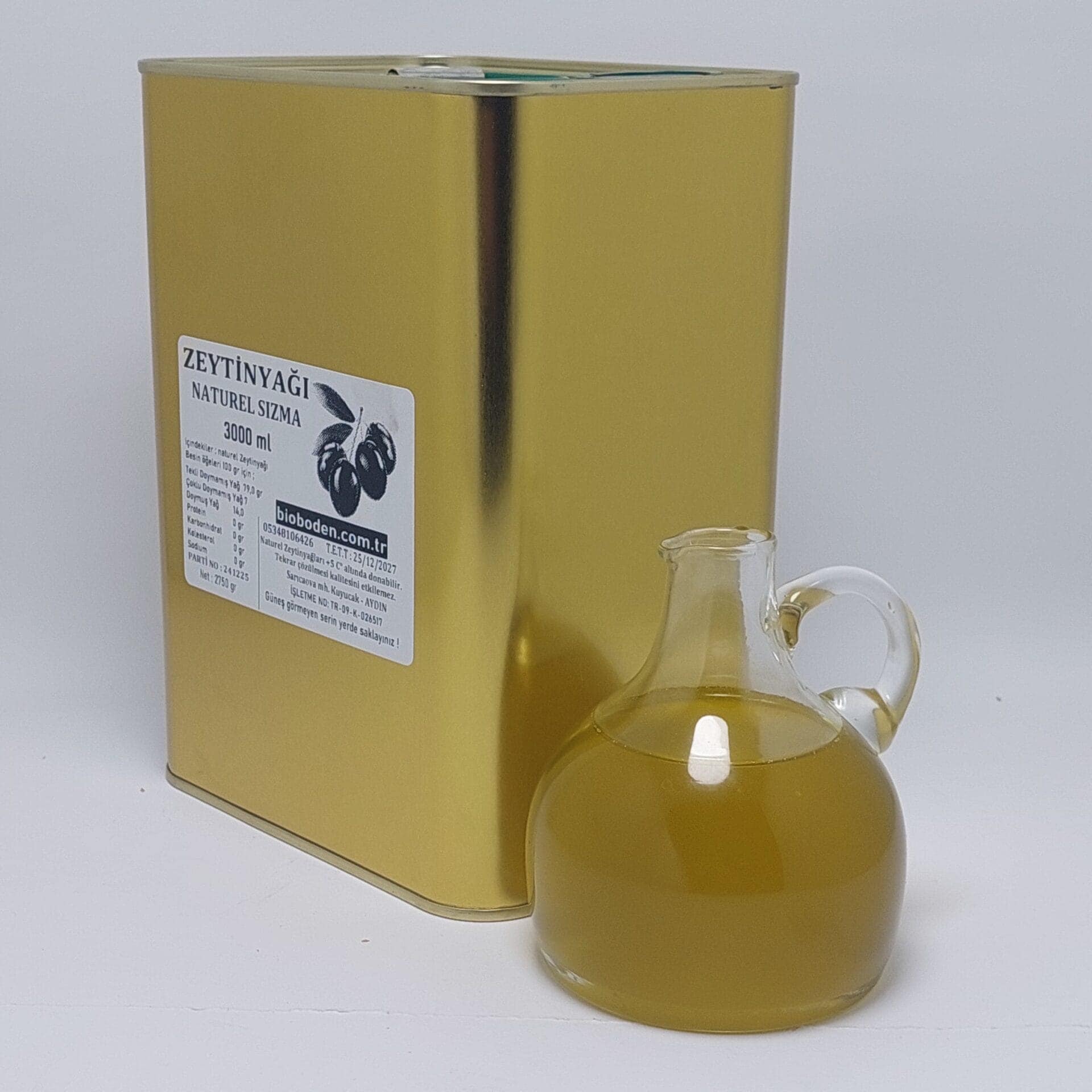 Natürel sızma zeytinyağı memecik zeytini doğal zeytinyağı katkısız koruyucusuz