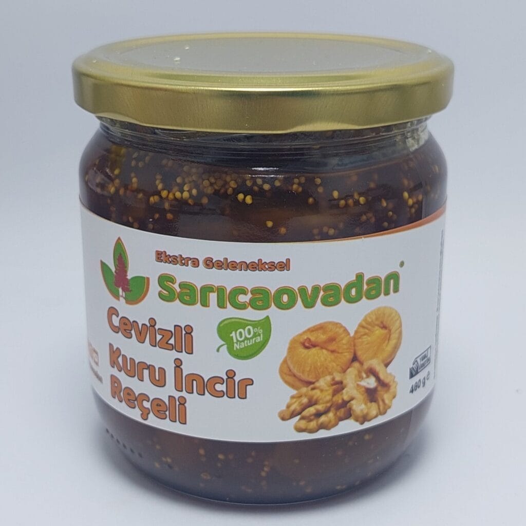cevizli kuru incir reçeli