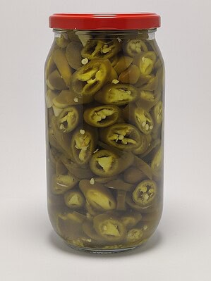 Jalepeno acı biber turşusu doğal farmante