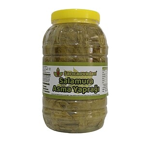 Salamura asma yaprağı 3 lük pet damarsız sapsız asma yaprağı yeni mahsül özel toplama