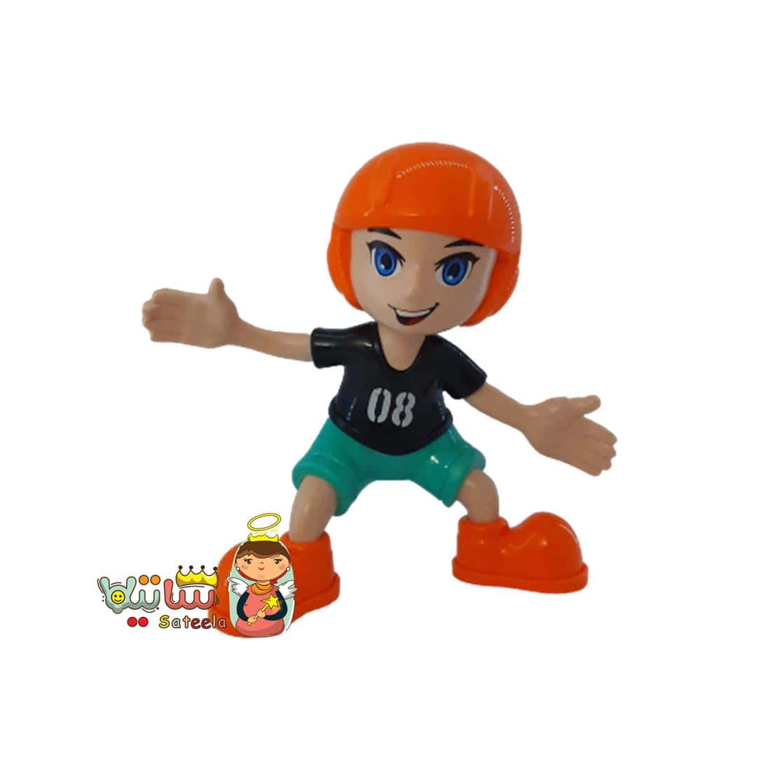 اسباب بازی پسر اسکیت سوار