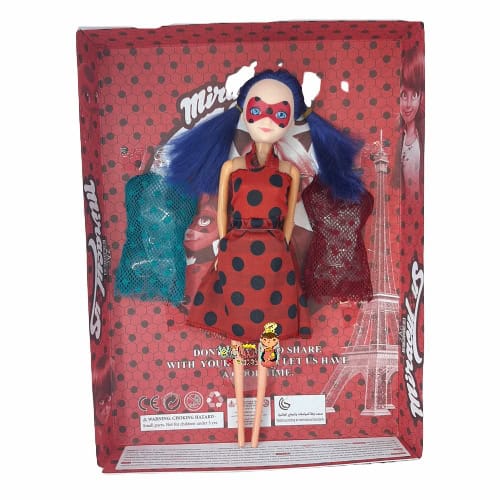 عروسک دختر کفشدوزکی