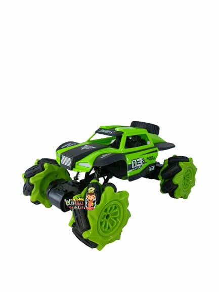 اسباب بازی ماشین آفرودی چرخ کپسولی کنترلی ساعتی