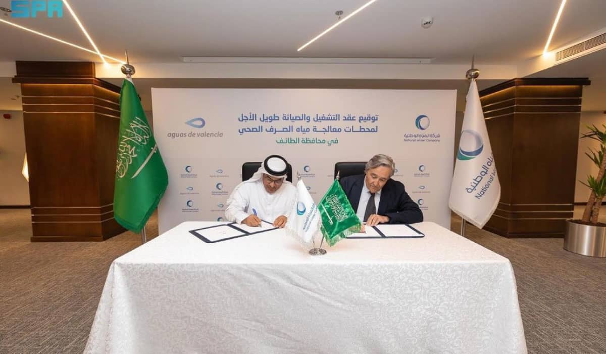National Water Company Signs SAR 555M Taif Contract