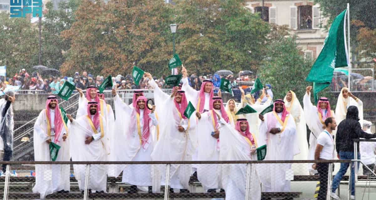 Saudi flag Paris 2024: Al-Duhami and Abu Talib lead Olympic entry