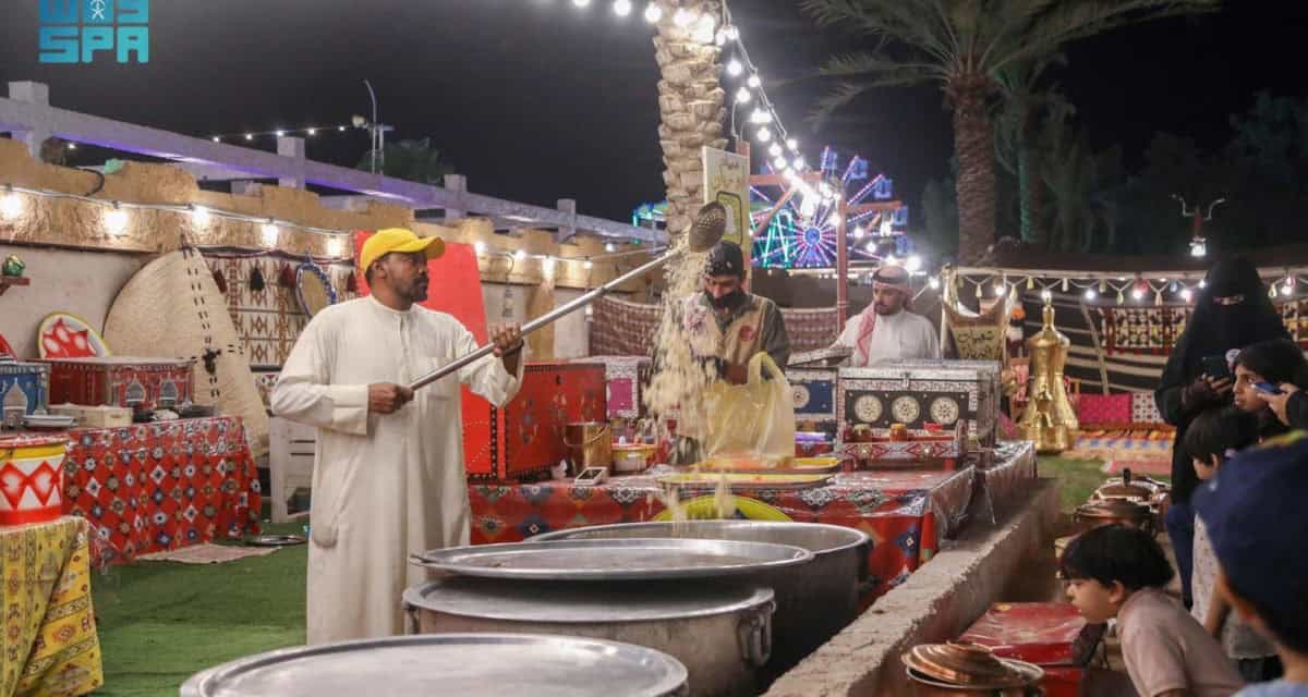 Live Traditional Food Demonstrations Thrill at Bait Hail Festival