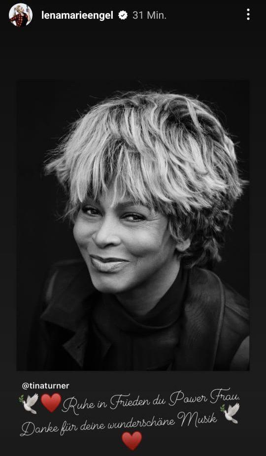 Lena Marie Engel zu Tina Turner