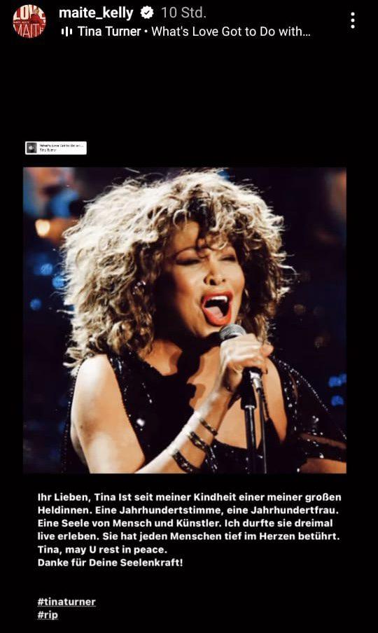 Maite Kelly zu Tina Turner