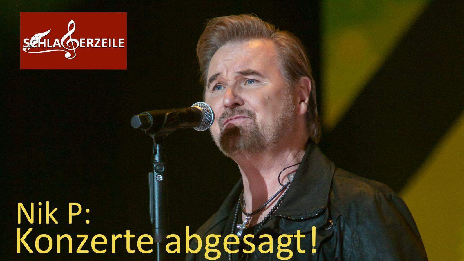 Nik P. Konzertabsagen, ©Fracasso