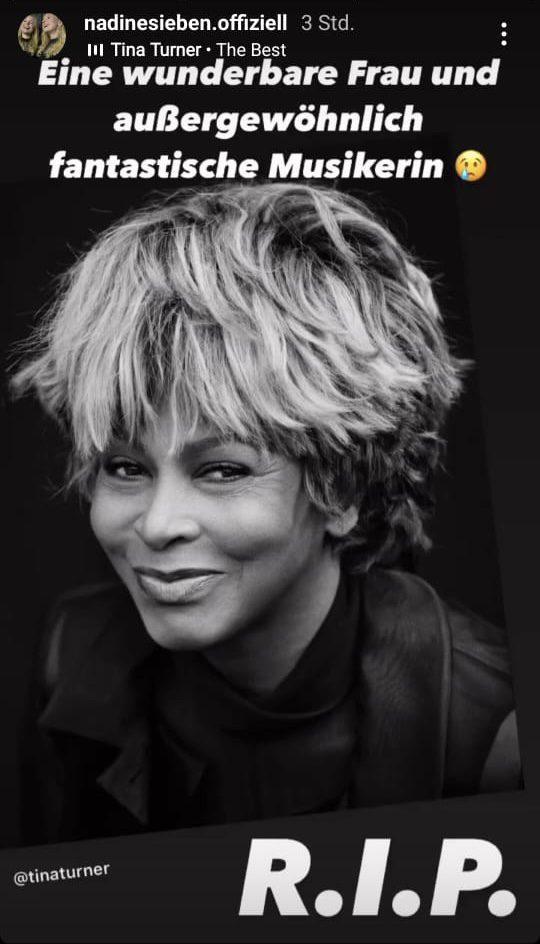 Nadine Sieben zu Tina Turner