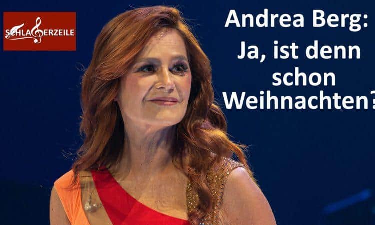 Andrea Berg, Weihnachtsalbum und Heimspiel, ©Fracasso