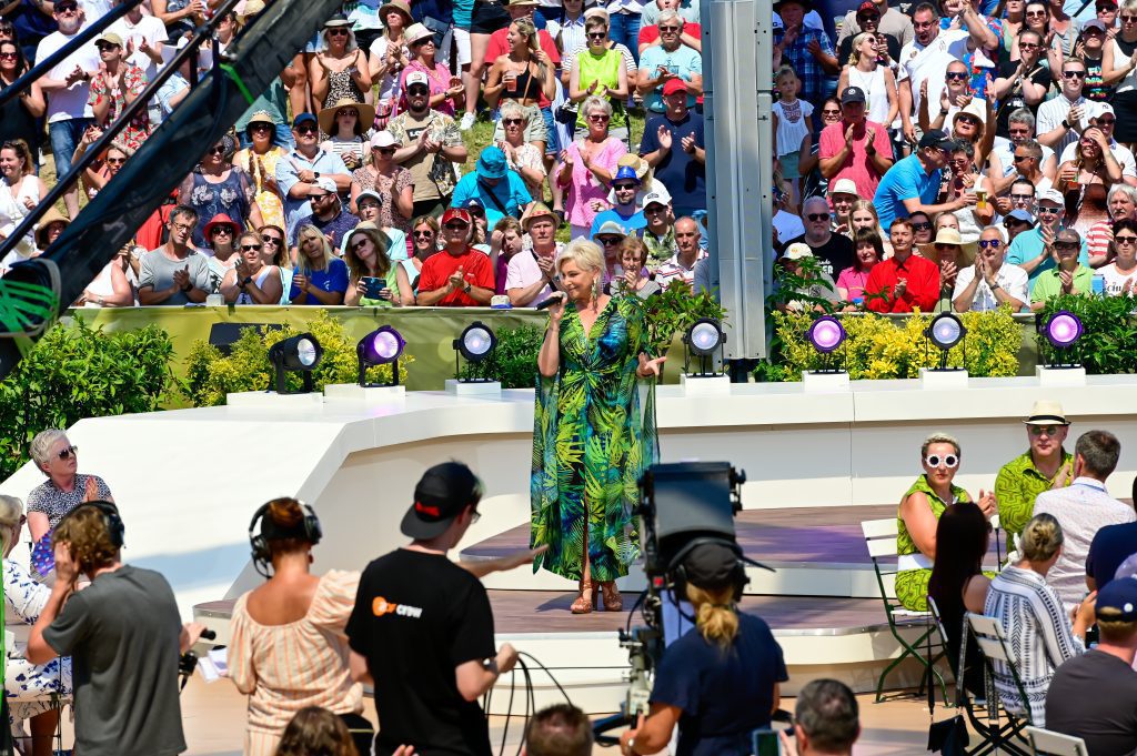 Claudia Jung, Fernsehgarten