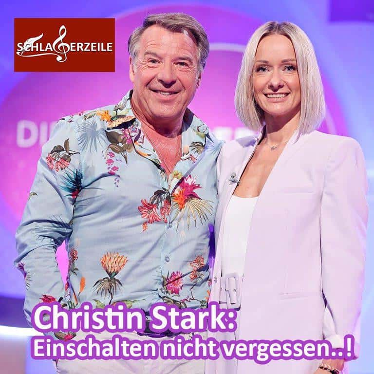 Patrick Lindner und Christin Stark, Schlager des Monats, © Daniela Jäntzsch