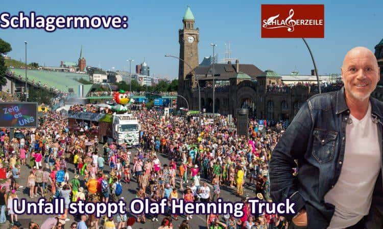 Schlagermove Unfall Truck Olaf Henning