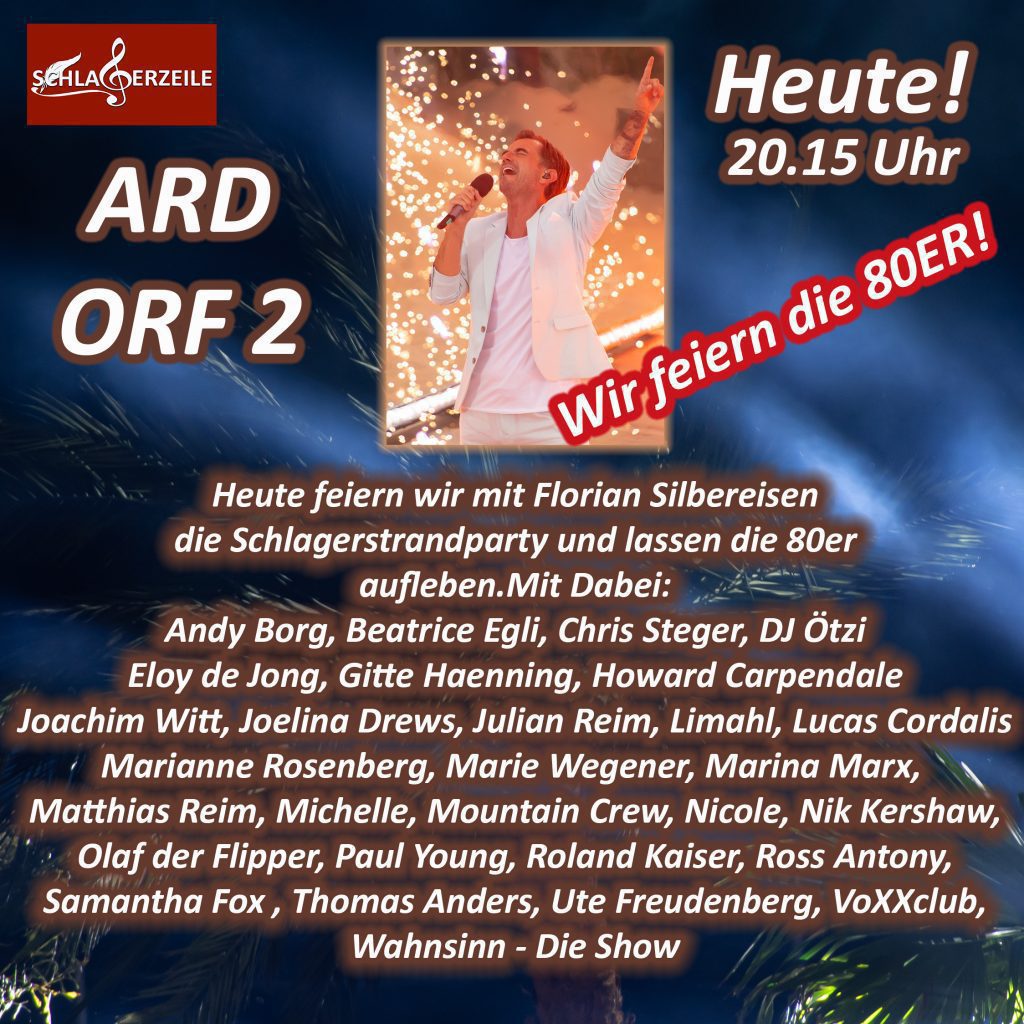 Florian Silbereisen, Schlagerstrandparty 2023