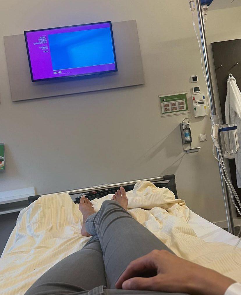 Jenice im Krankenhaus