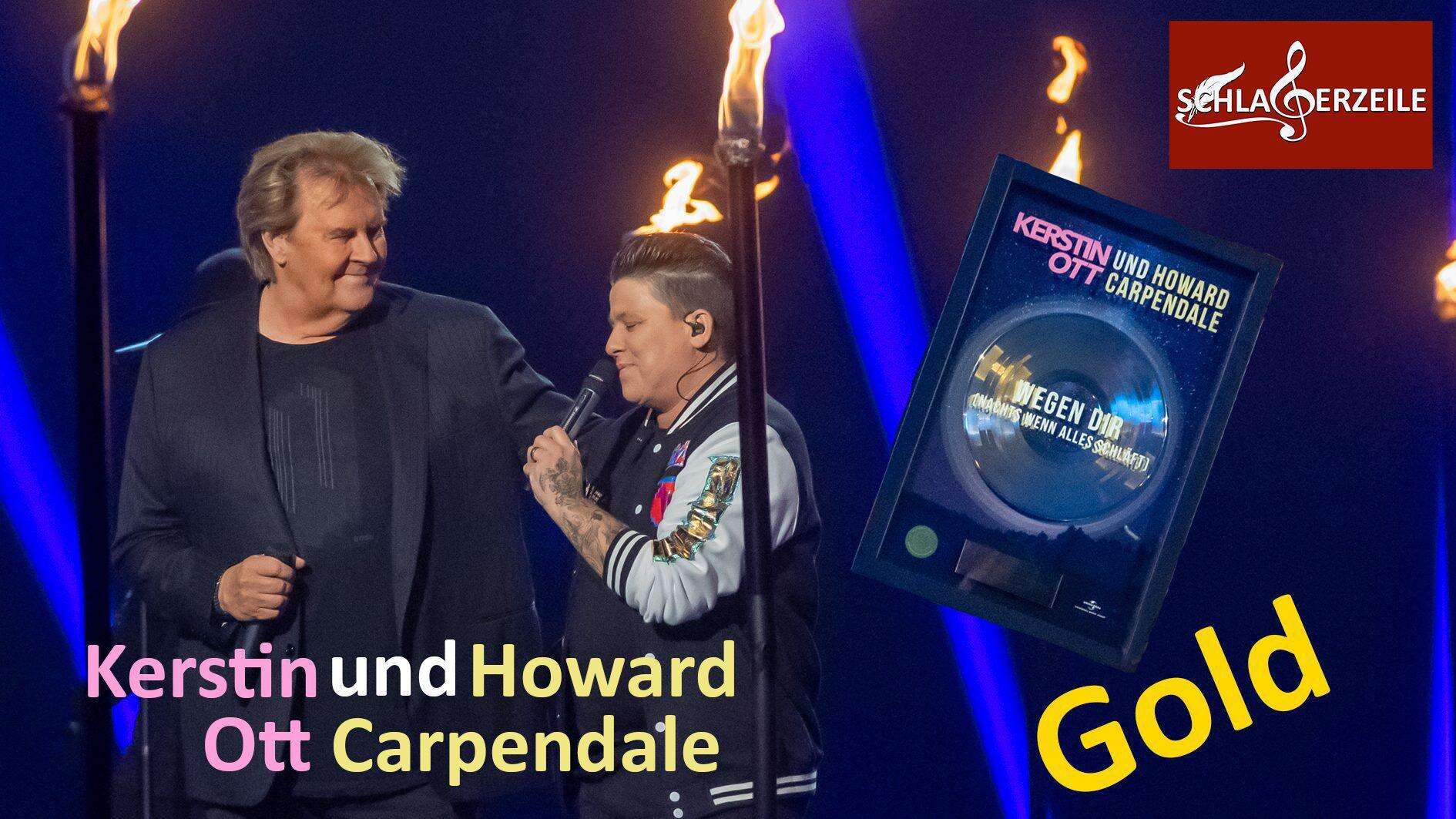 Gold für Kerstin Ott und Howard Carpendale "Wegen dir"
