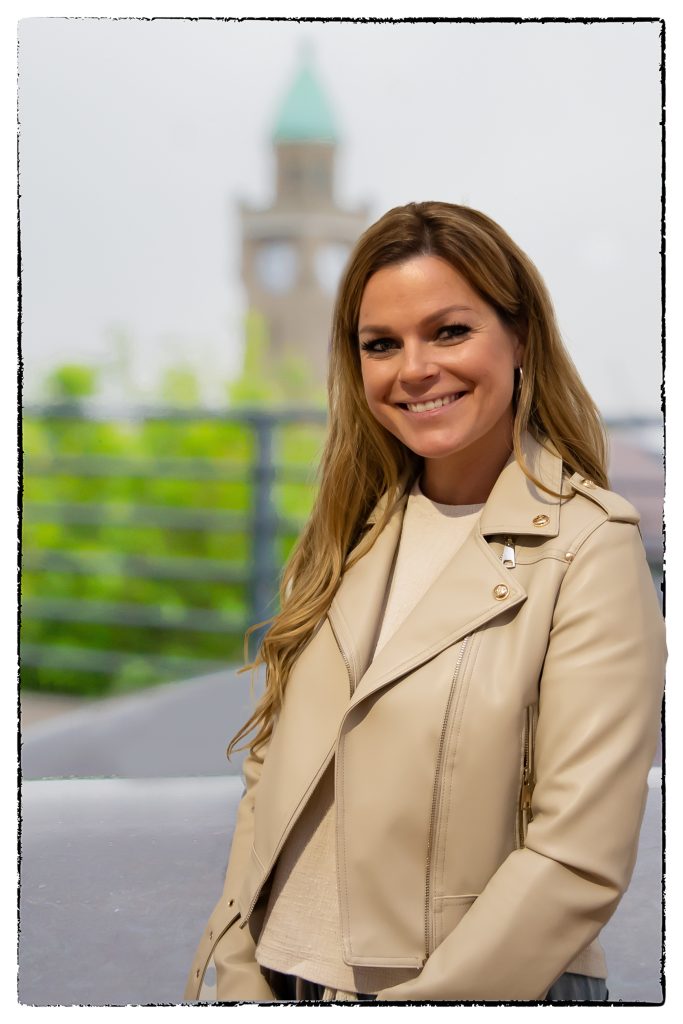 Saskia Leppin in ihrer Heimatstadt Hamburg