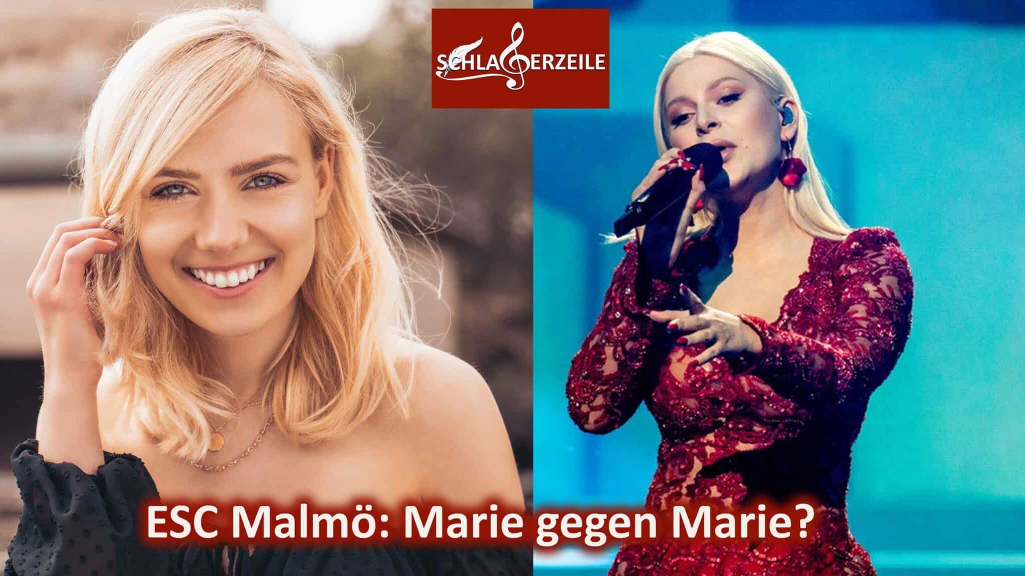 ESC Malmö Marie gegen Marie