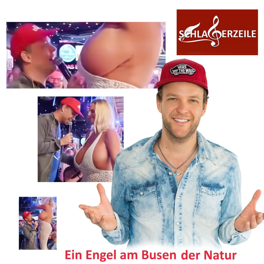Alex Engel am Busen