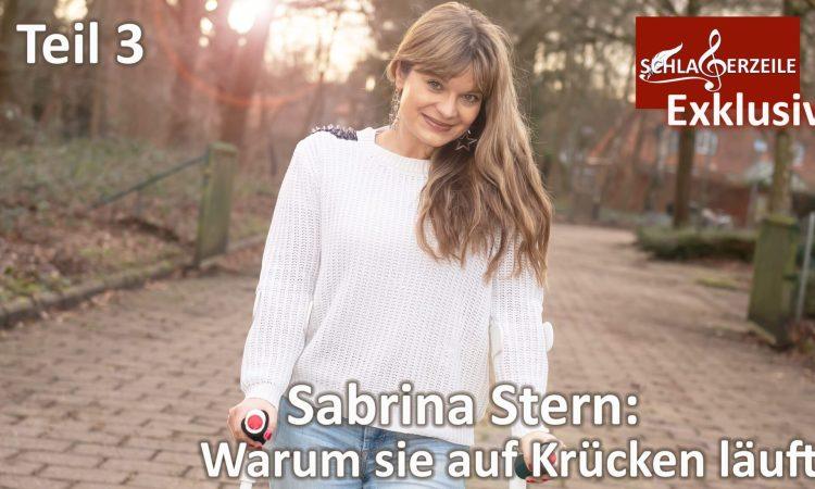 Sabrina Stern Clogs und Krücken