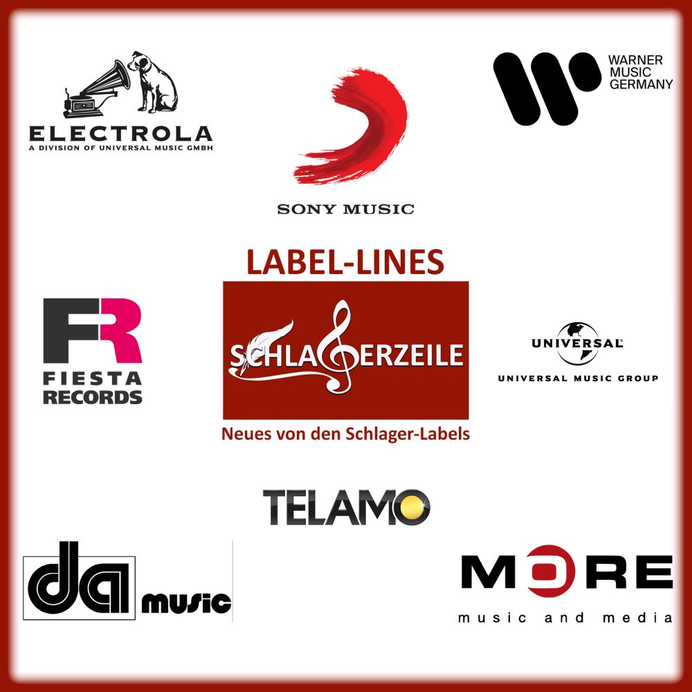 Label-Lines, neue Schlager