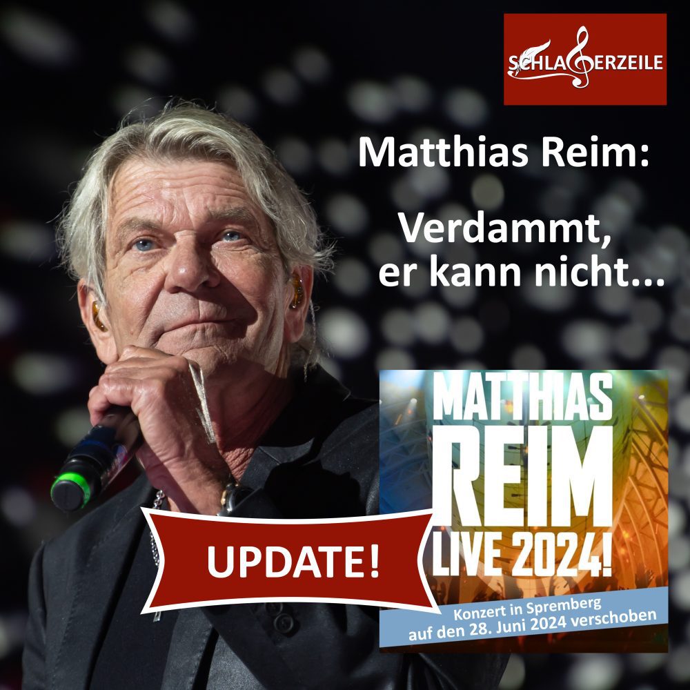 Matthias Reim krank