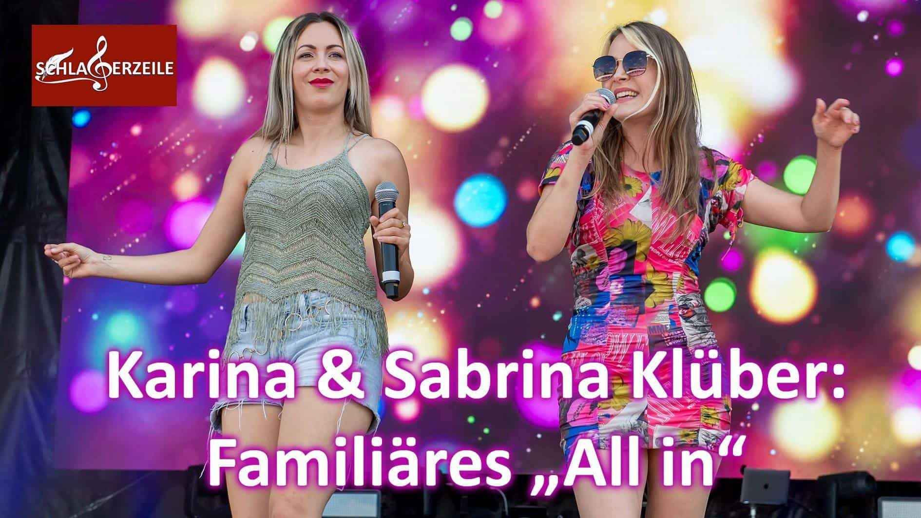 Karina und Sabrina Klüber