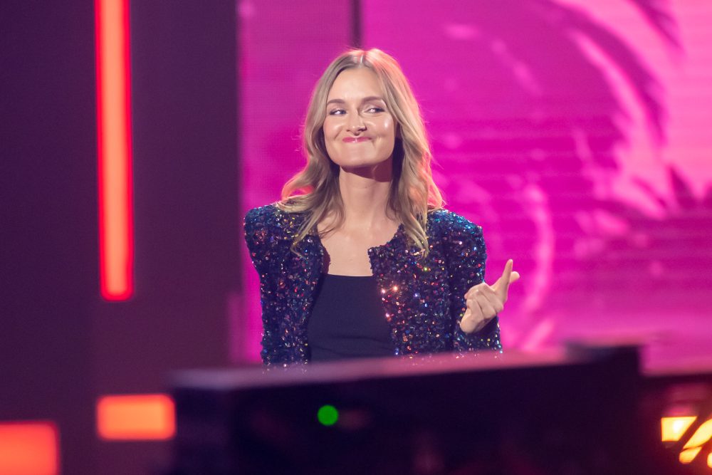 Sarah Zucker in der Beatrice Egli Show