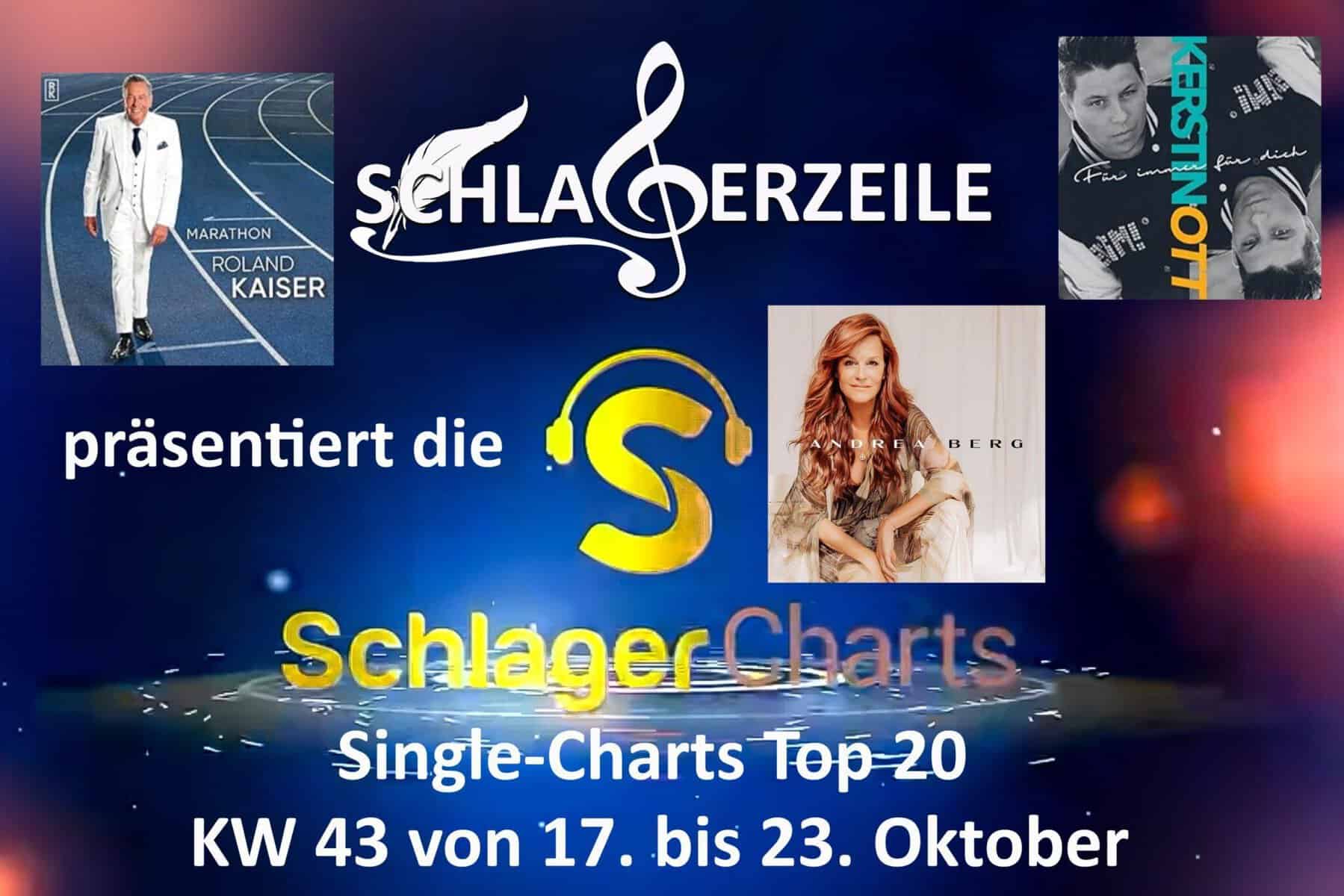 Schlagercharts Single Top 20 KW 43