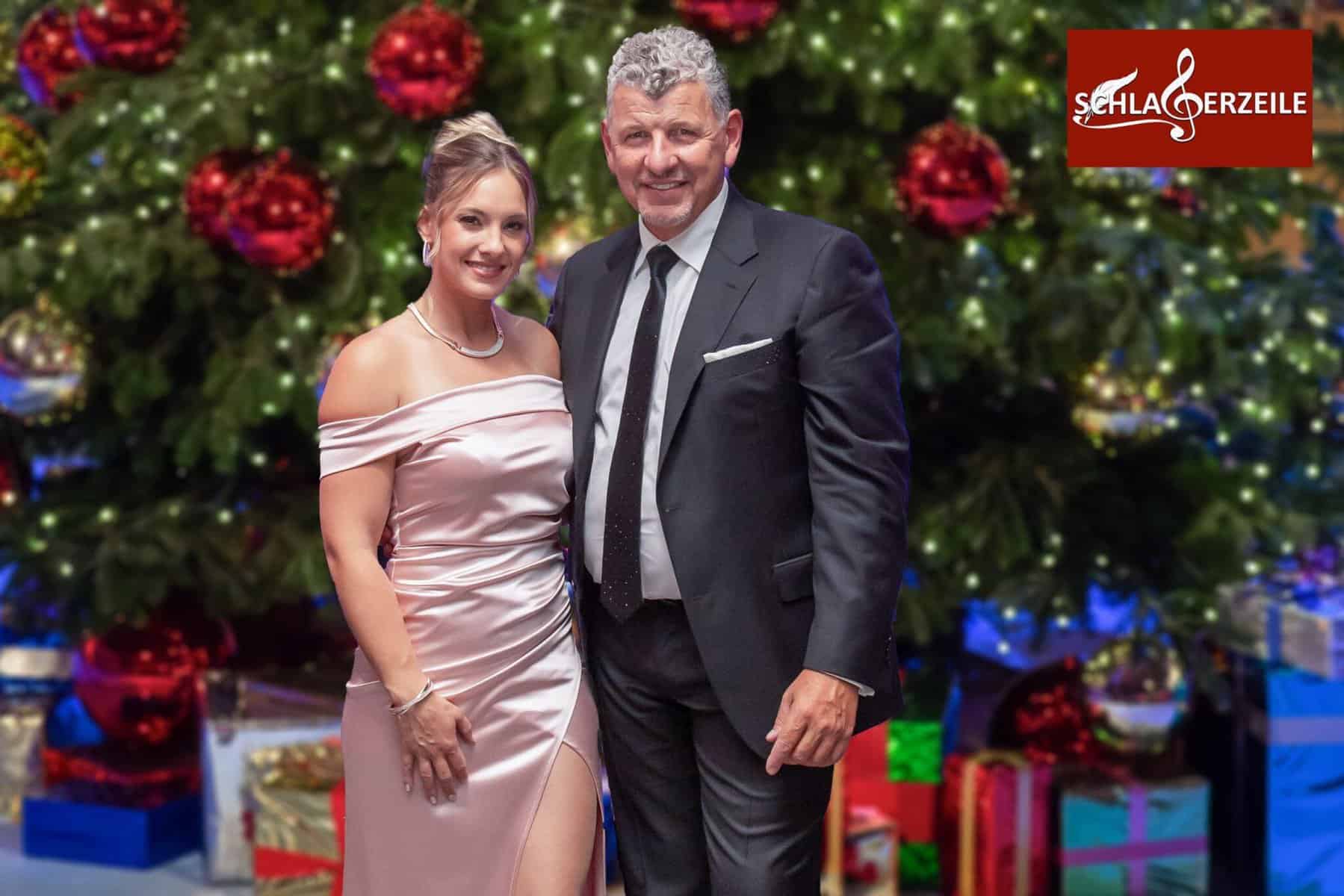 Semino Rossi und Charlien beim Adventsfest