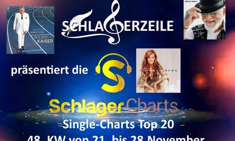 Schlagercharts Single Top 20 KW 48