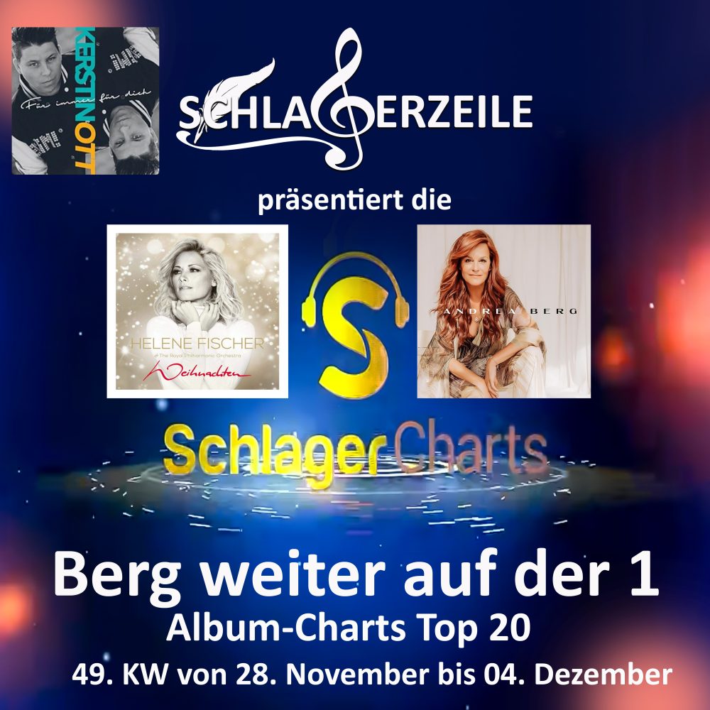 Schlagercharts Album Top 20 KW 49