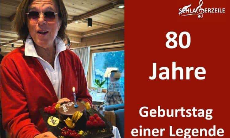 80 Geburtstag Jürgen Drews