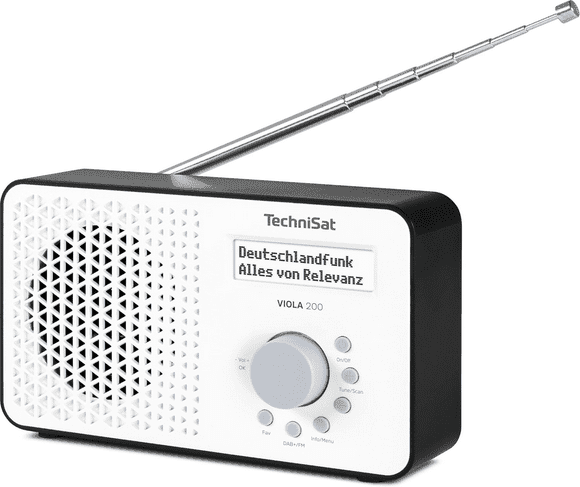 Fernsehradio mit digitalem Display, perfekt für Musikliebhaber, Musik hören, Radio, TV, Musikradio, Entertainment, modern.