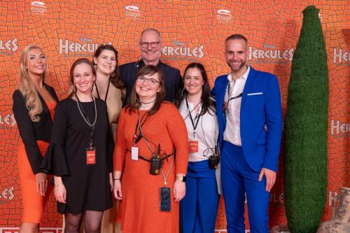 Premiere Hercules Hamburg, Roter Teppich