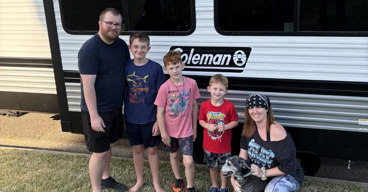 Downsizing to RV Life with Family: What Our First 11 Days Really Looked Like