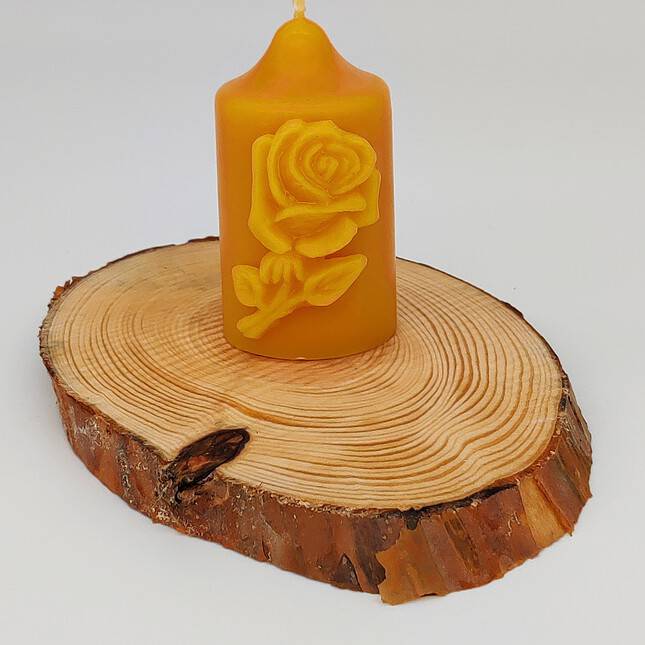 Stumpen mit Rose (klein)