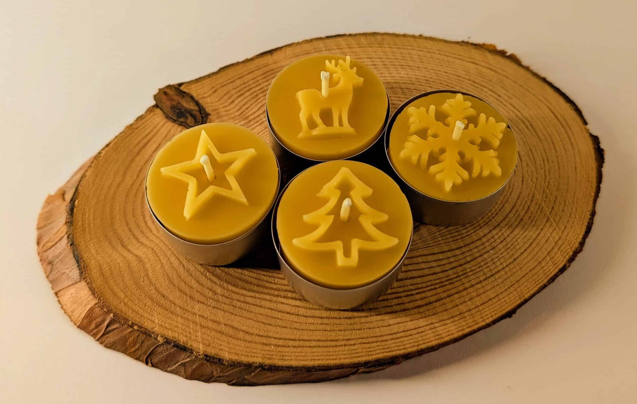 teelicht mit glashülle