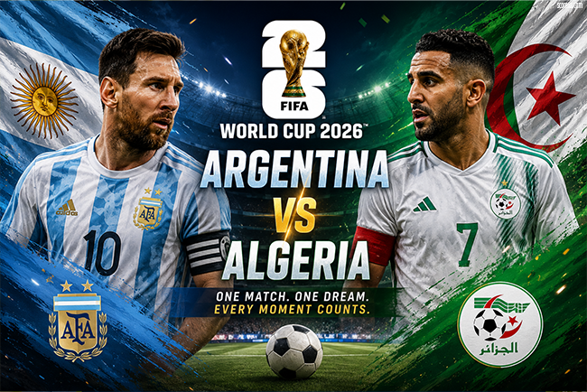 Argentina vs Algeria World Cup