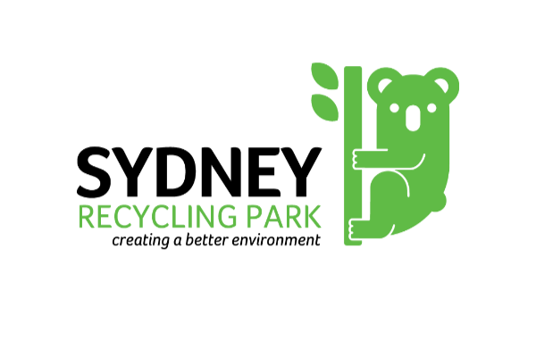 Recycling park with scrap metal and eco-friendly waste disposal.